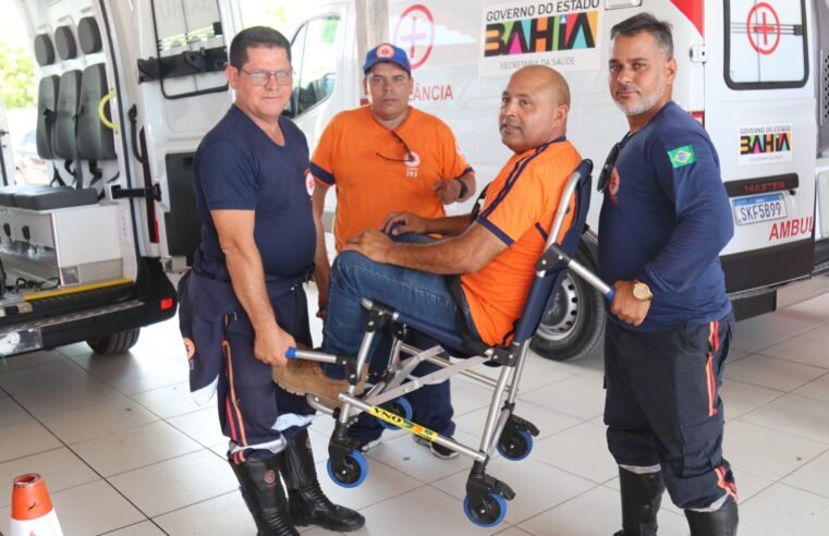 Prefeitura de Glória-BA realiza capacitação para uso de novas viaturas do SAMU e ambulância básica