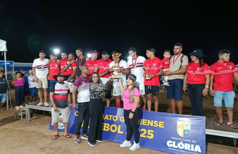 Final do Campeonato Gloriense de Futebol 2025 reúne torcedores, celebra talentos e marca o esporte no município