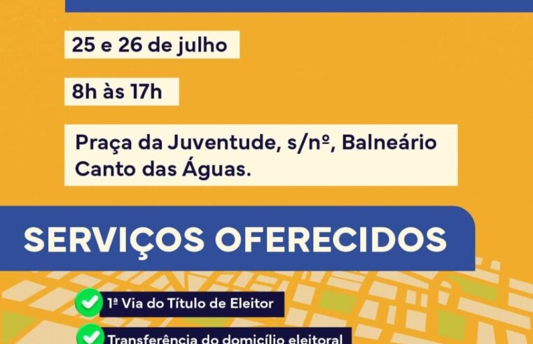 Projeto “TRE em Todo Lugar” chega a Glória nos dias 25 e 26 de julho com serviços gratuitos à população